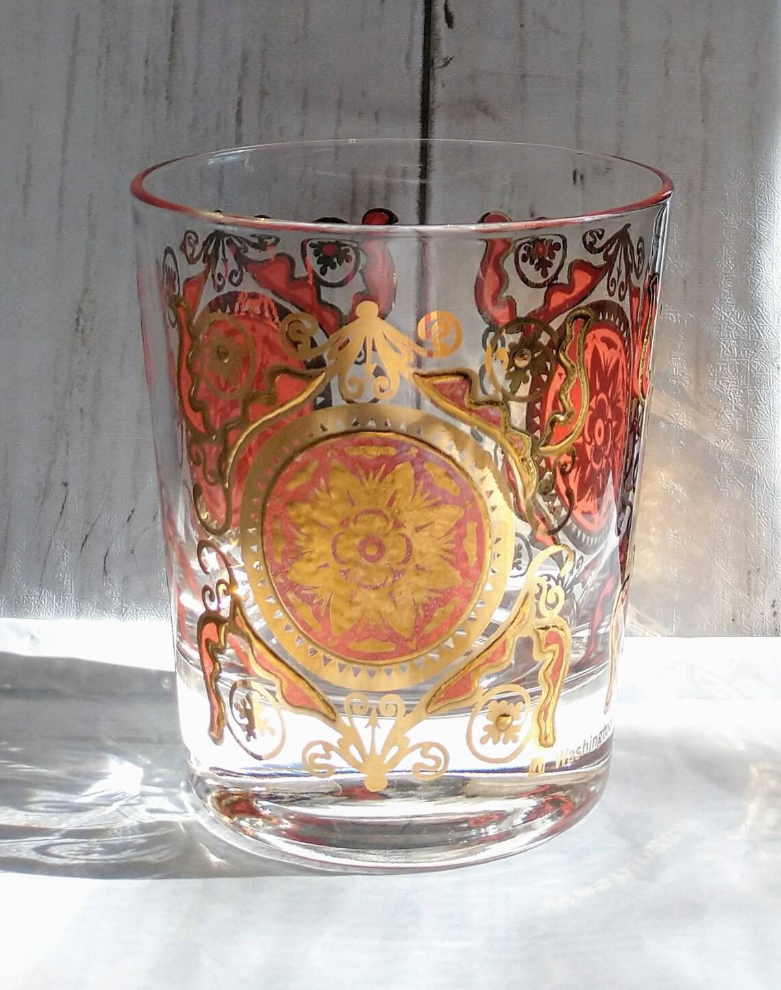 Vintage Washington Glass Co. Irene Pasinski Design Mediados Etsy España