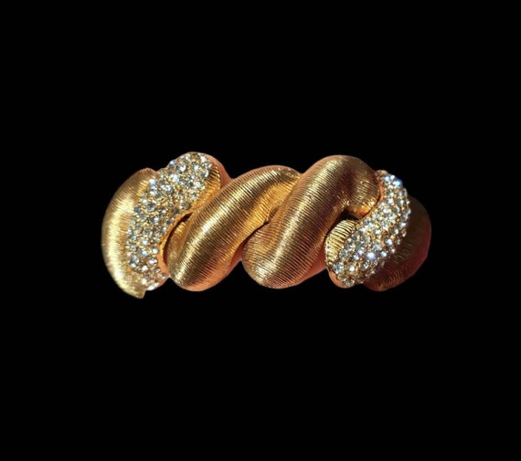 CASTLECLIFF Bold Twist Link Statement Bracelet, B… - image 2