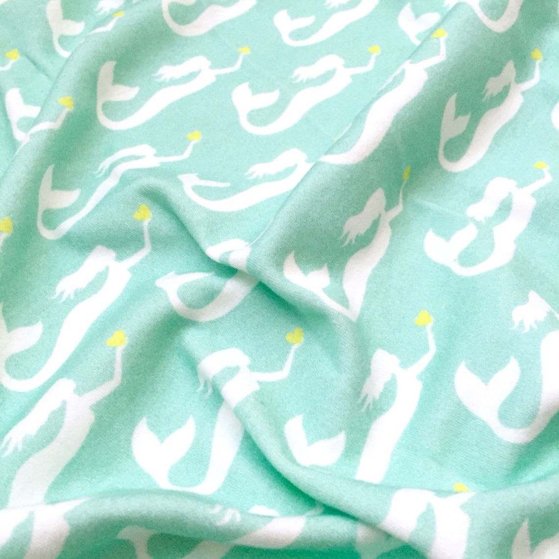 mermaid swaddle blanket