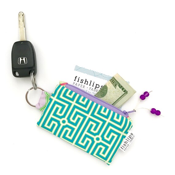 Canvas Cash Coin Purse,Smile Leaves Art Print Make Up Bag Zipper Small Purse Wallets