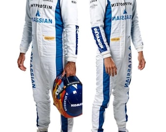 Alex Albon i Carlos Sainz Williams Team Go Kart Suit 2025