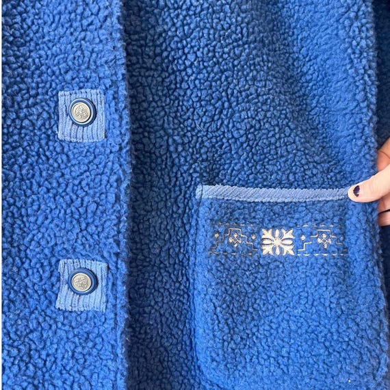 Vintage 80's blue reversible Anthony Richards jac… - image 3
