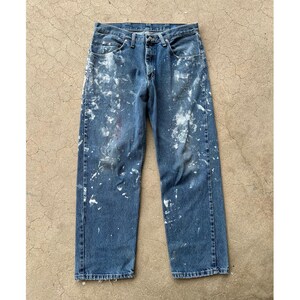 Vintage Wrangler painters jeans size 34x29 image 2