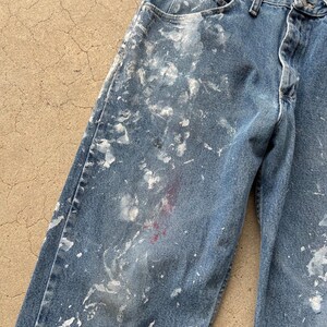 Vintage Wrangler painters jeans size 34x29 image 3