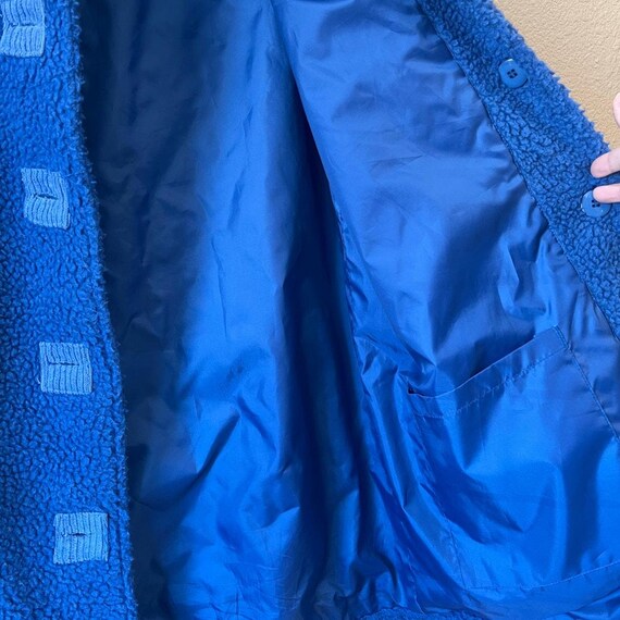 Vintage 80's blue reversible Anthony Richards jac… - image 5