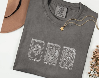 FDT Book Lover-shirt, subtiel anti-Trump-T-shirt, Foxtrot Delta Tango, Comfort Colors Reader-T-shirt