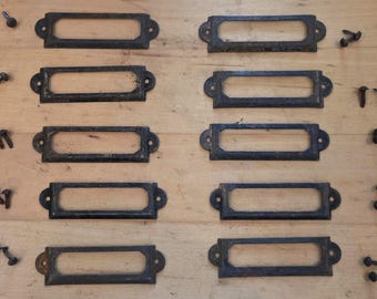 Rusted Book Plates for Junk Journals