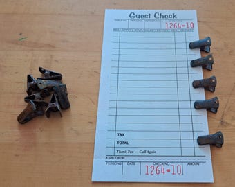 Rusted Mini Clips, Junk Journal Embellishments, Tags, Cards (5)