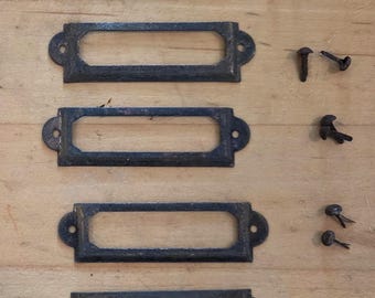 Rusted Book Plates for Junk Journals