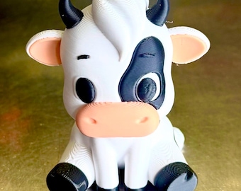 3D Printed Baby Cow