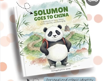 パーソナライズされた多文化児童書、家族の伝統中国物語