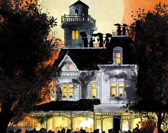 Praktisch Magisch Huis, halloween en spookachtige seizoenskunst