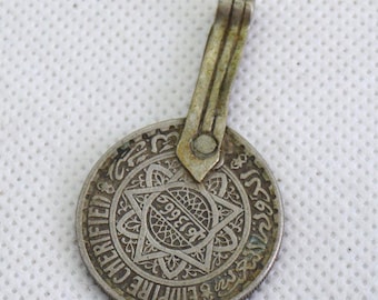 Moroccan Coin Star Pendant Necklace: 14k Gold Plated Jewelry - Etsy