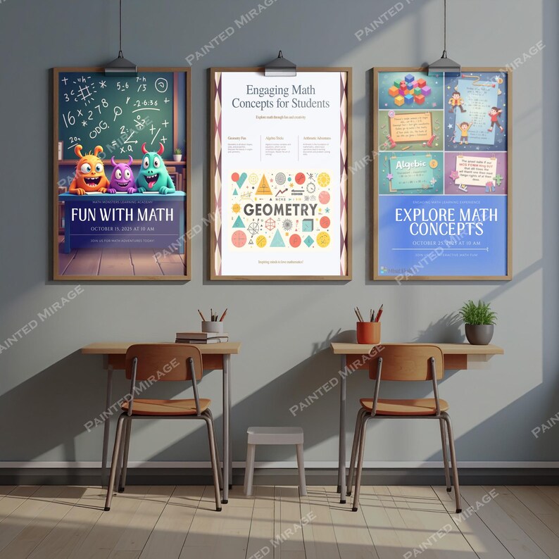 30 Editable School Posters: Classroom Decor, All Grades (canva & PDF ...