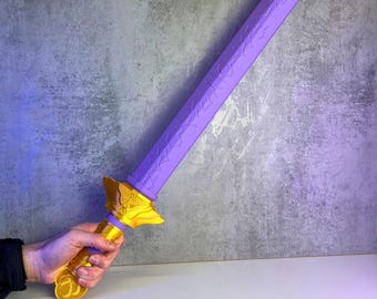 62cm reinforced Rumis Sword Prop Toy – Fantasy Display Collectible for Fans & Gifting