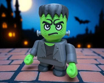 Frankenstein Monster Chunkable Fidget Toy | Halloween decor