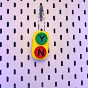 Sí / No Fidget Clicker / Juguete sensorial antiestrés / TDAH / Autismo / Alivio del estrés