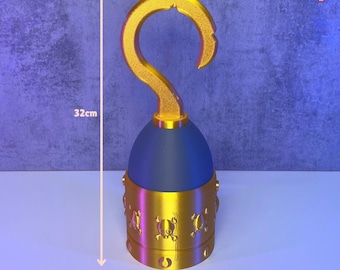 Pirate Hook Cosplay Prop | Pirate Dress-Up Accessory | Pretend Play Costume Piece