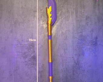Mira Glaive Cosplay Prop | Fantasy Display | Collector Fan Gift | Lightweight Cosplay Accessory