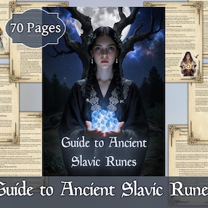 Slavic Runes Grimoire | Digital Guide to Rodnovery & Pagan Magic | Printable PDF Book of Shadows
