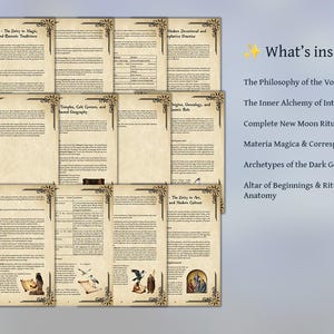 The Book of Thoth | Egyptian God of Wisdom Encyclopedia | Esoteric Deity Guide | Printable Digital Grimoire PDF image 4