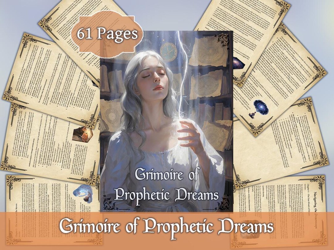 Grimoire of Prophetic Dreams | Digital Dream Journal & Interpretation ...