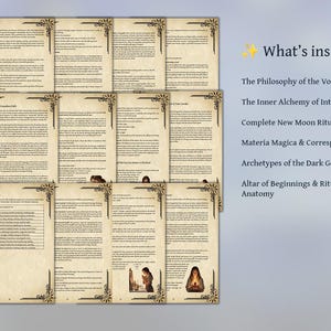 Grimoire of Italian Stregoneria | Digital Book of Italian Witchcraft | Printable PDF for Strega and Folk Magic | Book of Shadows Pages image 4