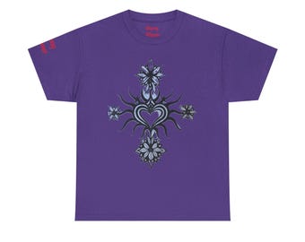 Uniseks zwaar katoenen T-shirt
