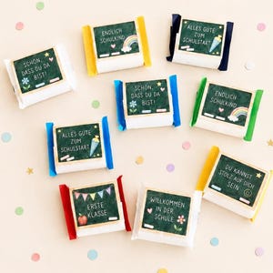 Modèle Mini Ritter Sport Écolier, Modèle à Imprimer, Vacances scolaires, Cadeau d'adieu à faire soi-même, Rentrée scolaire, Fin de maternelle, Cône de rentrée scolaire, École
