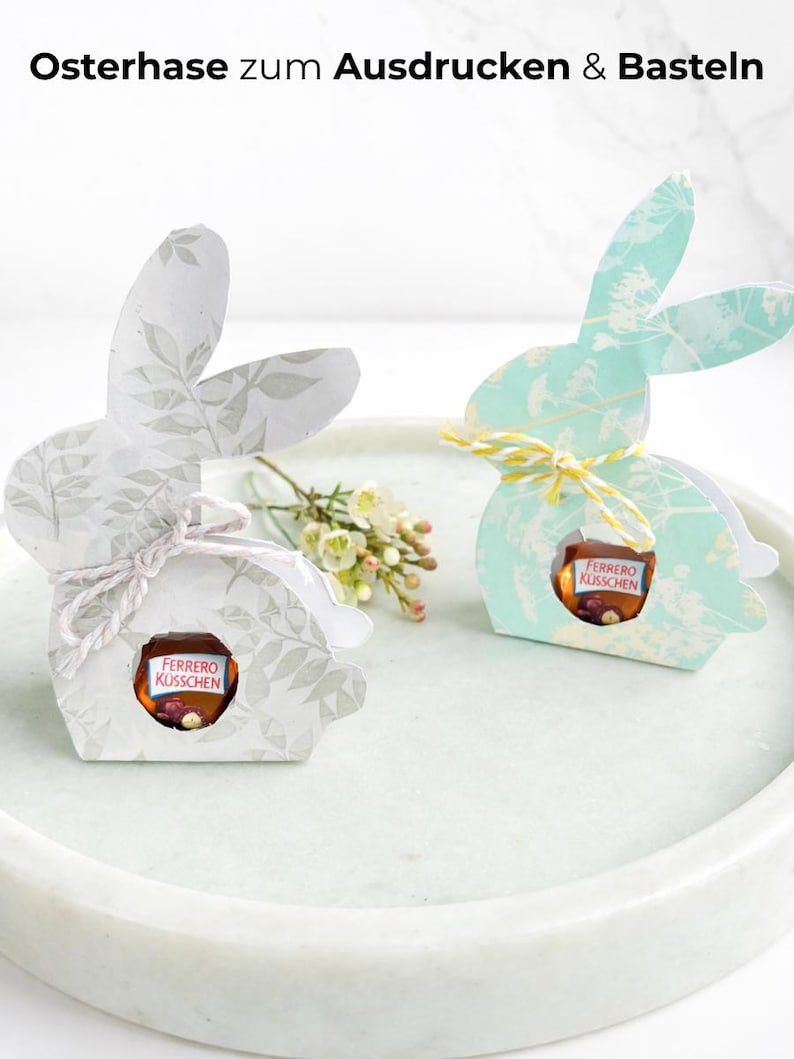 Easter Printable Party Favor Template, Small Gift, Easter Present ...