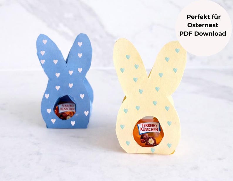 Easter Printable Party Favor Template, Small Gift, Easter Present ...