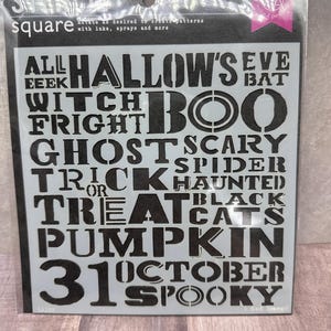 ハロウィンワードステンシルヒーローアーツ