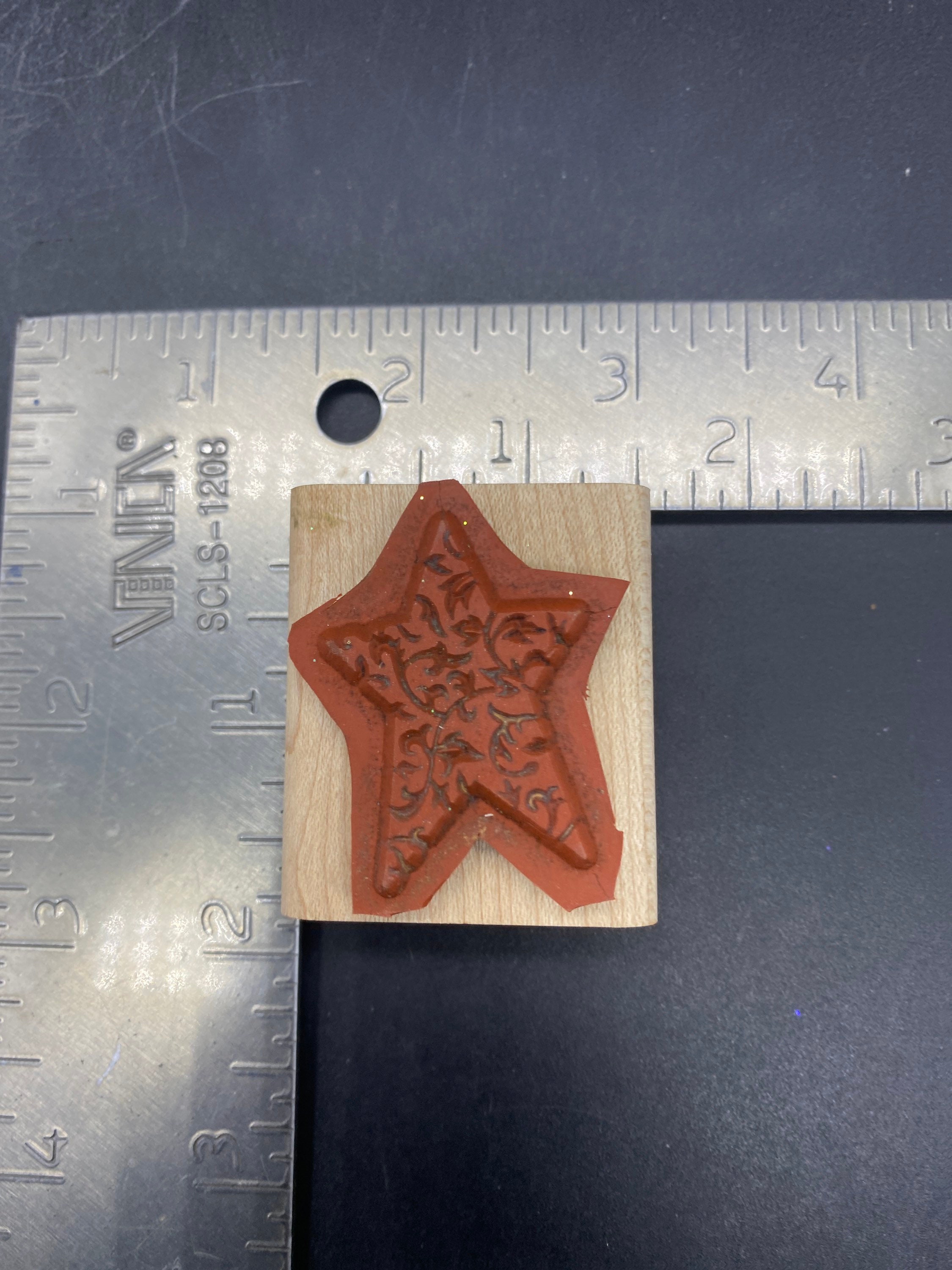 Star Rubber Stamp Used View All Photos Etsy