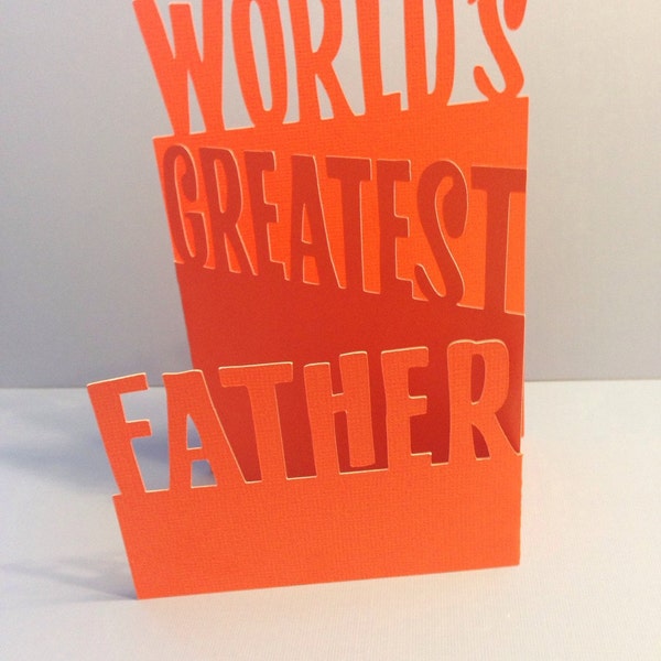 Fathers Day Card - Worlds Greatest Father