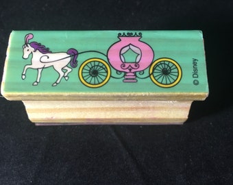 Horse with Carriage Rubber Stamp Disney Used View all photos