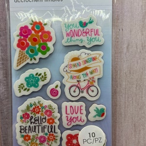 You are wonderful Love You Hallo mooie Cling Stamps Momenta NIEUW