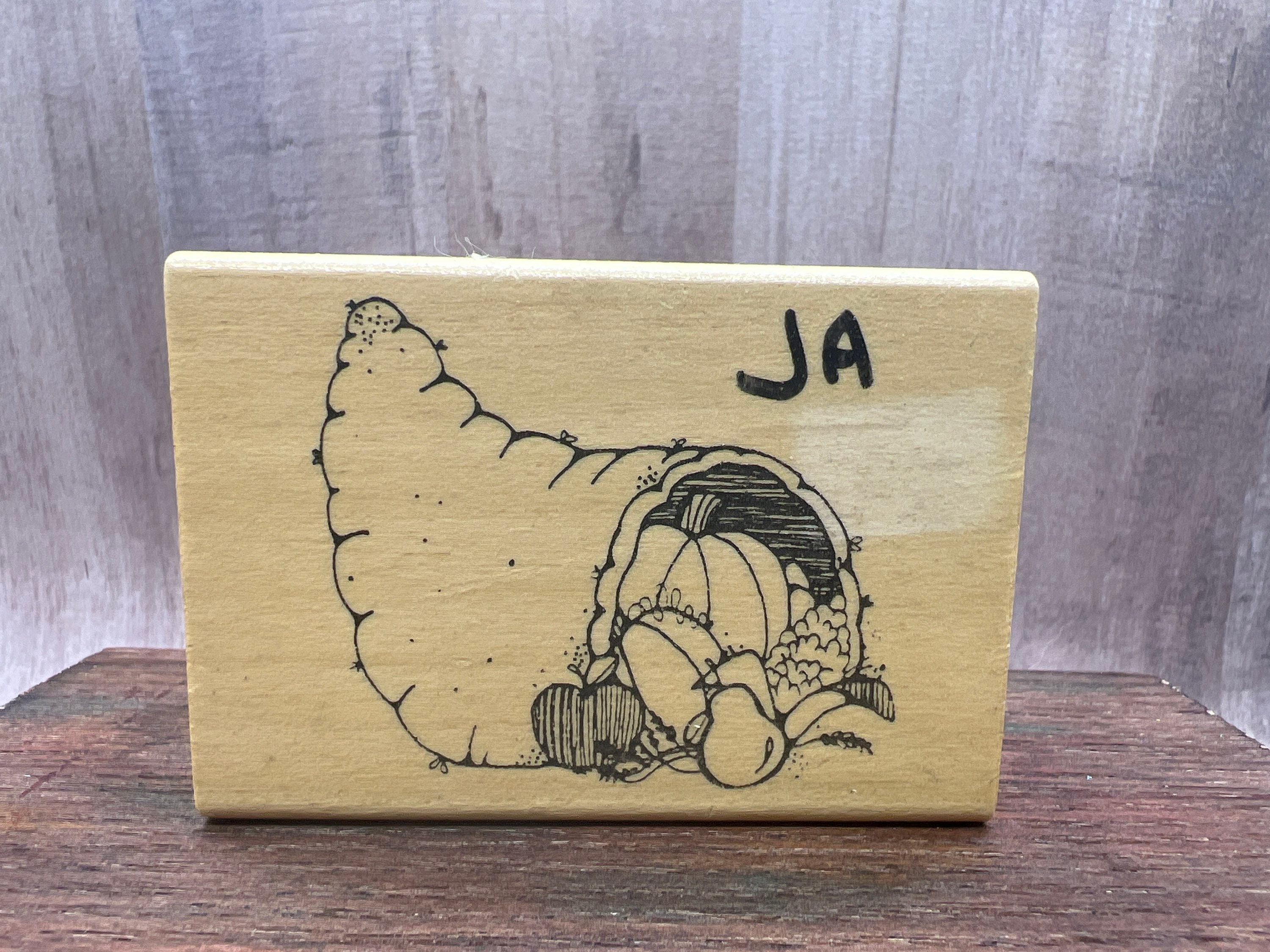 Harvest Rubber Stamp Used View All Photos K20 Hooks Lines & Inkers