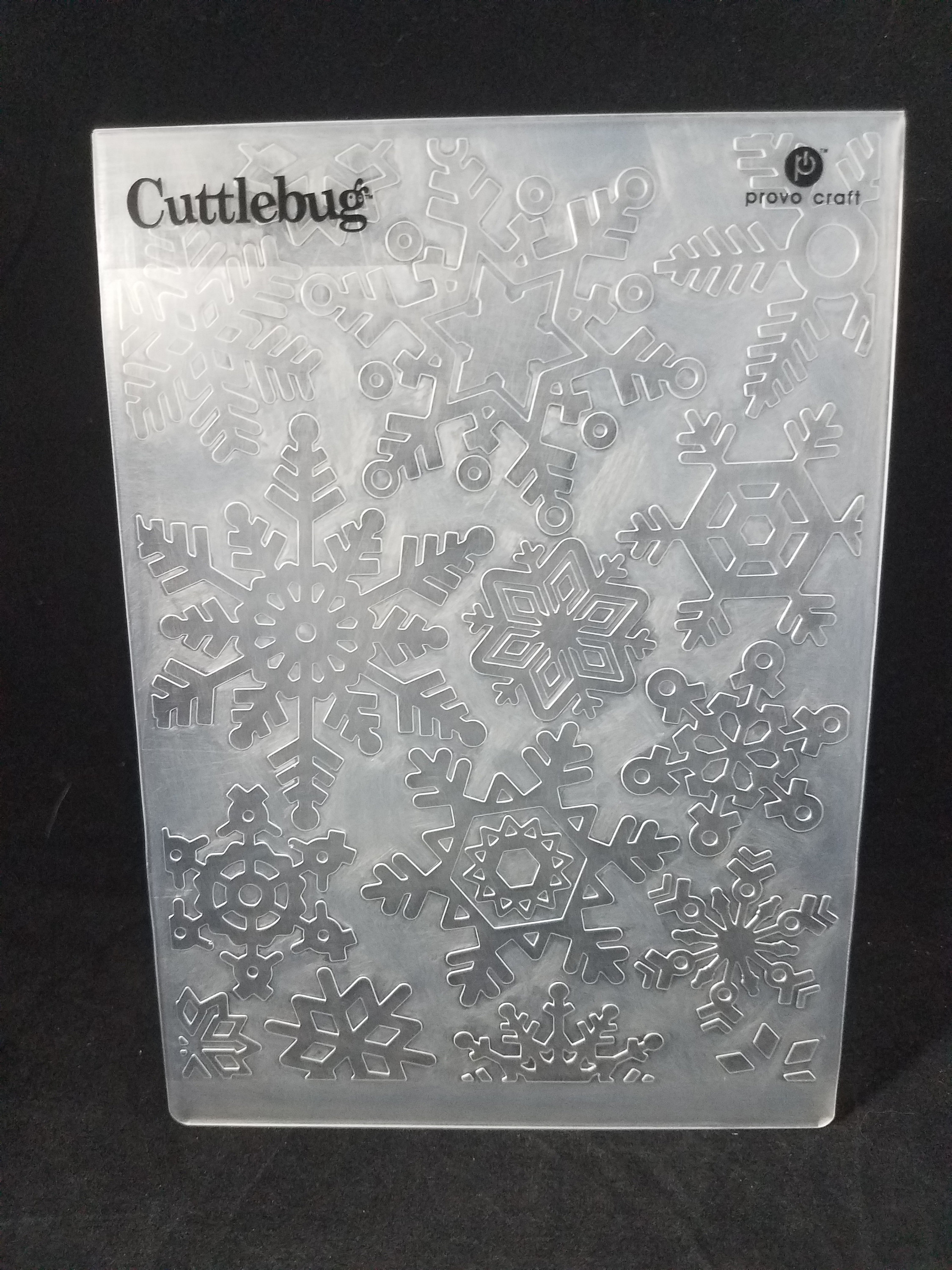 Snowflake Cuttlebug Embossing folder