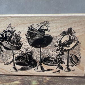 帽子店中古ゴム印 すべての写真を見る Stampendous