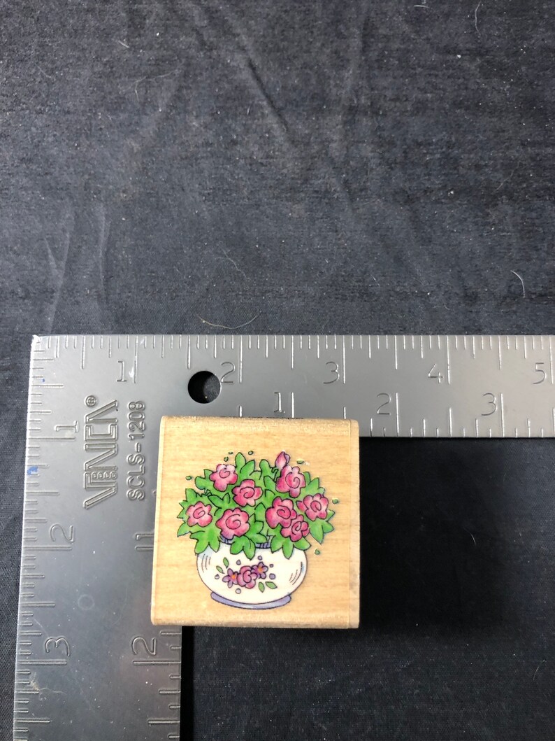 Tea Bouquet Used Rubber Stamp View All Photos