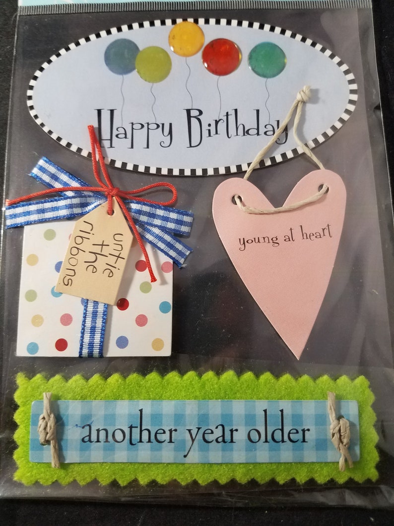 Happy Birthday Me My Big Ideas Soft Spoken Embellishments Etsy