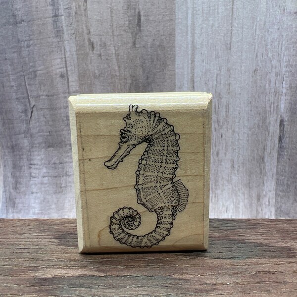 Fish Rubber Stamp Etsy