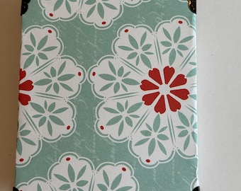 Accordion Journal with tucks tags and pockets. Decorated. Inspirational quotes
