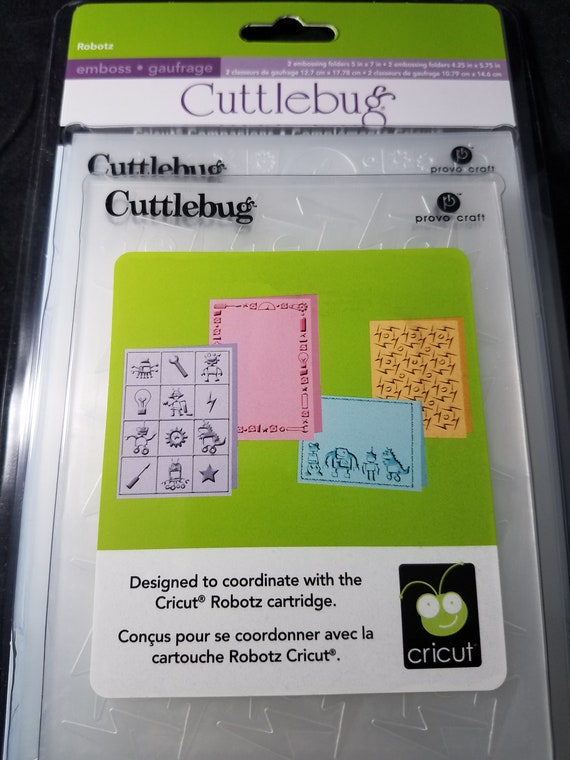 Cuttlebug Embossing Folder Bundle - Robotz