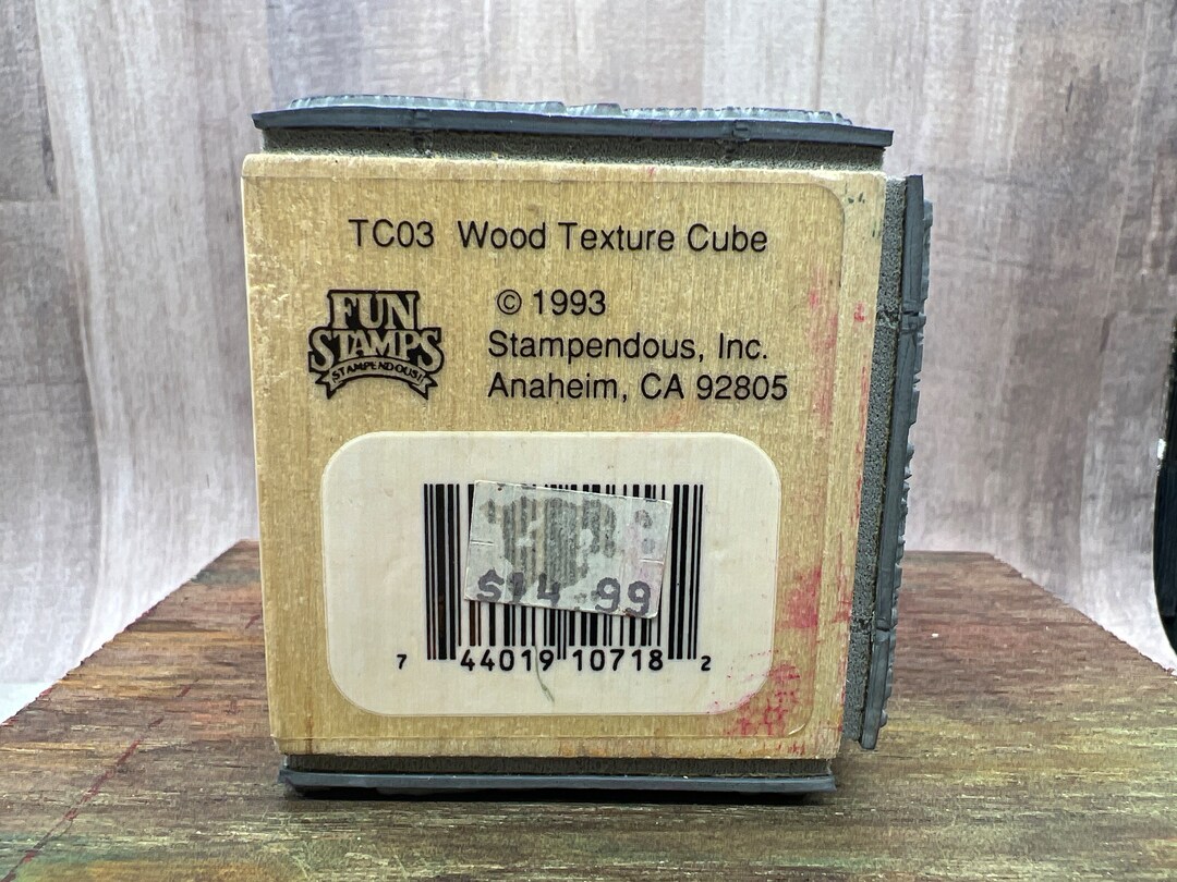 水槽用品 Cube a stamp(wood) Cube a stamp(wood)
