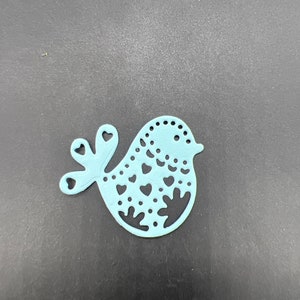 Matrice de découpe oiseau décorative NOUVEAUTÉ