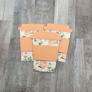 Roses Coffee Cup Gift Card Holder