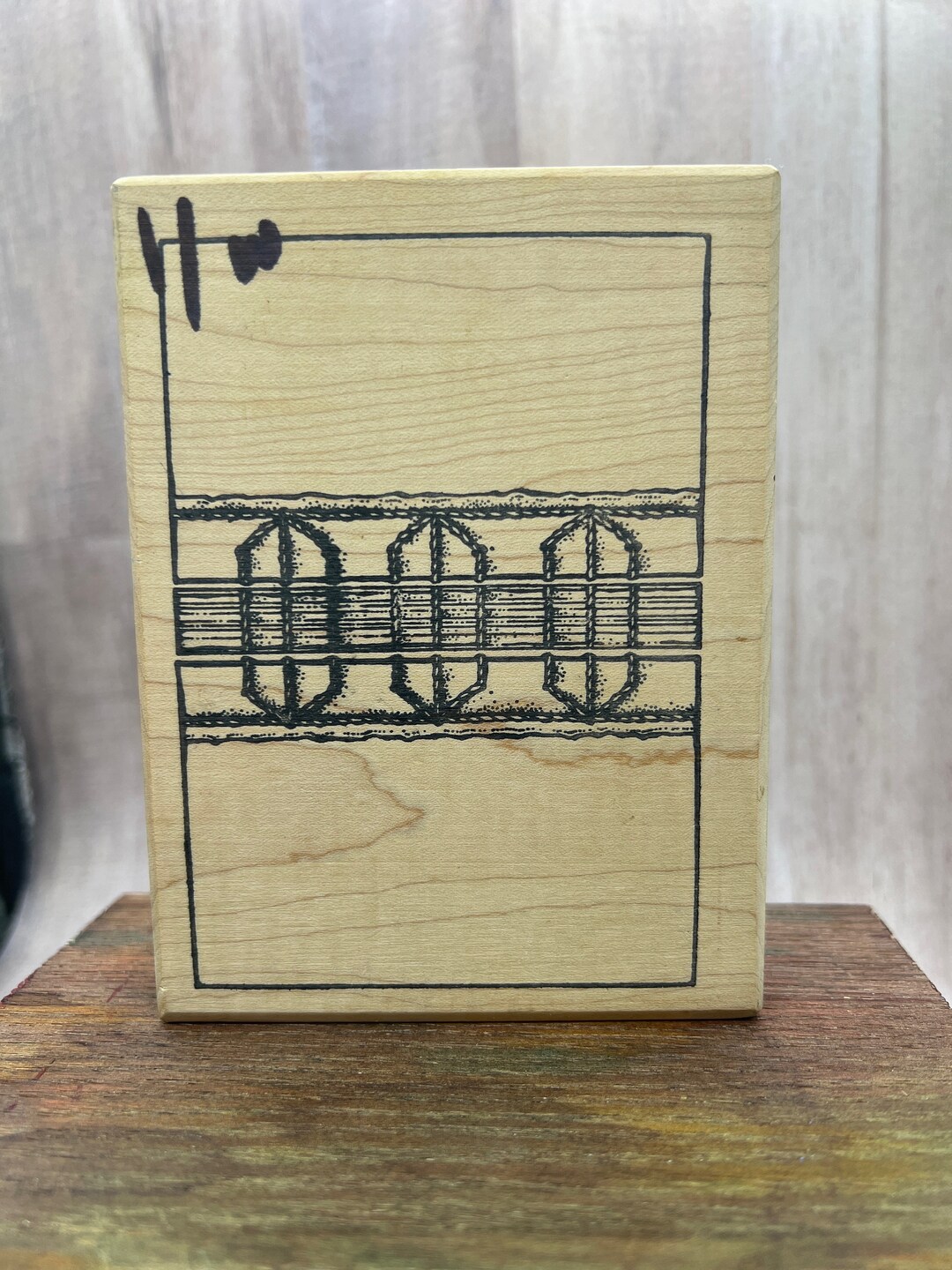 I Havent a Clue What It is Rubber Stamp Used View All Photos Etsy