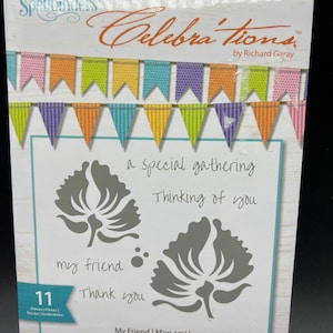 My Friend Used Cling Stamp Set View All Photos Spellbinders