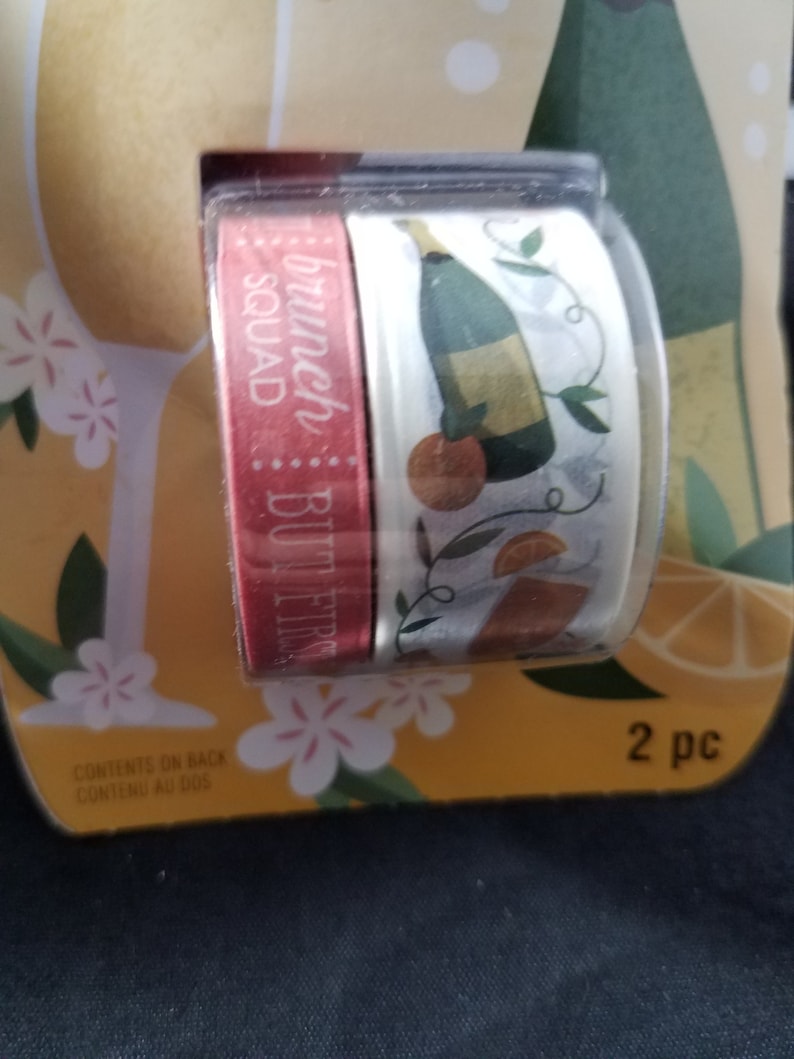 Brunch Mimosas washi Tape Recollections